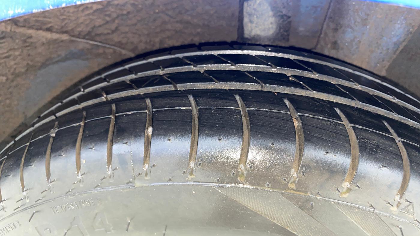 2018 Hyundai NEW SANTRO SPORTZ CNG, CNG, Manual, 1,25,446 km, Left Rear Tyre Tread