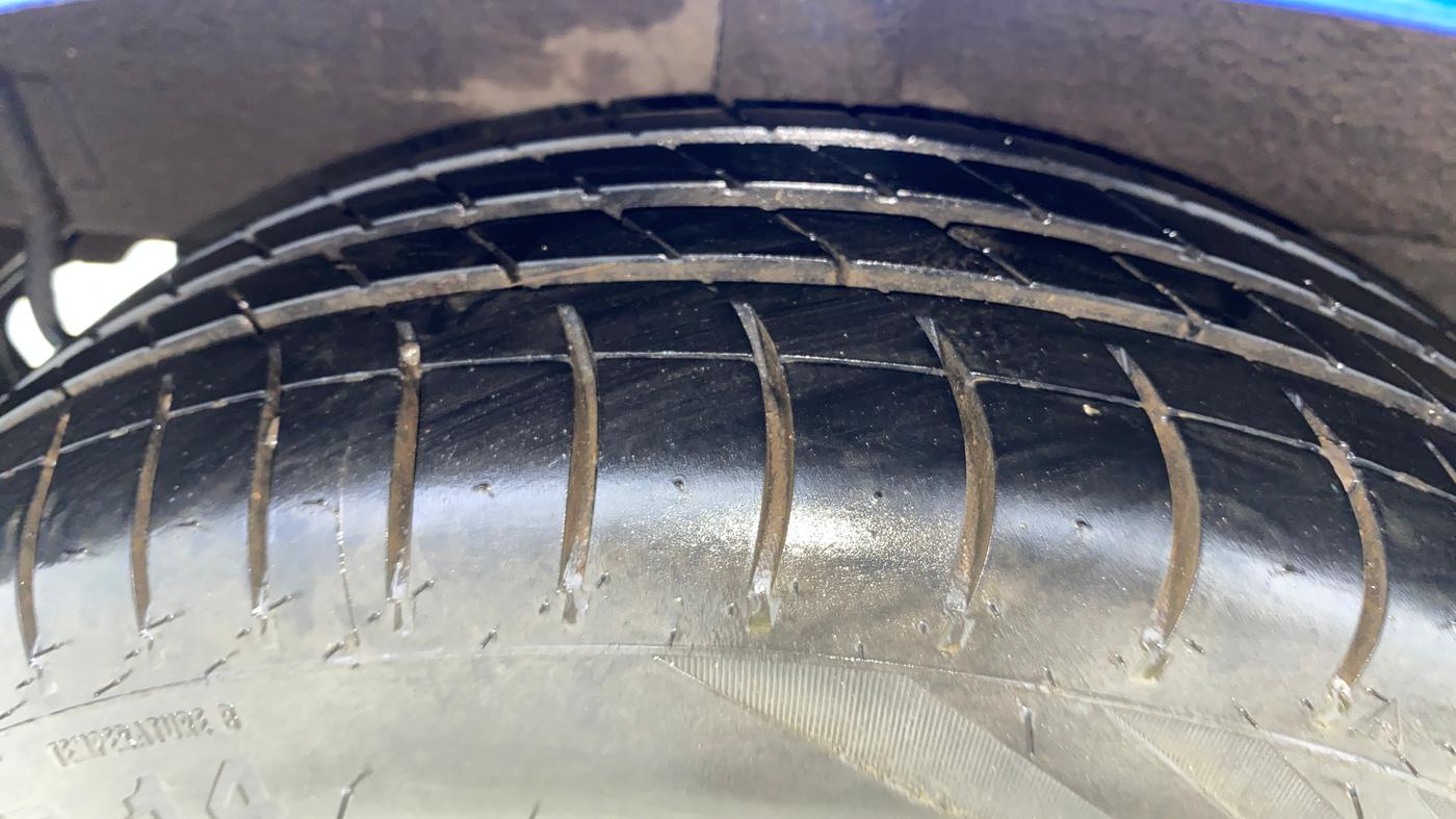 2018 Hyundai NEW SANTRO SPORTZ CNG, CNG, Manual, 1,25,446 km, Right Rear Tyre Tread