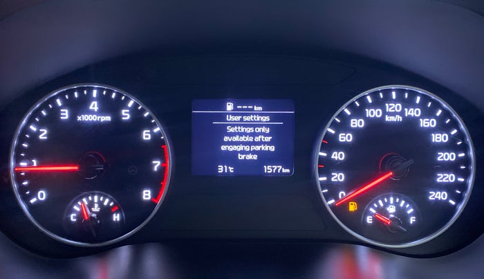 2022 KIA SELTOS HTK 1.5 PETROL, Petrol, Manual, 1,644 km, Odometer Image