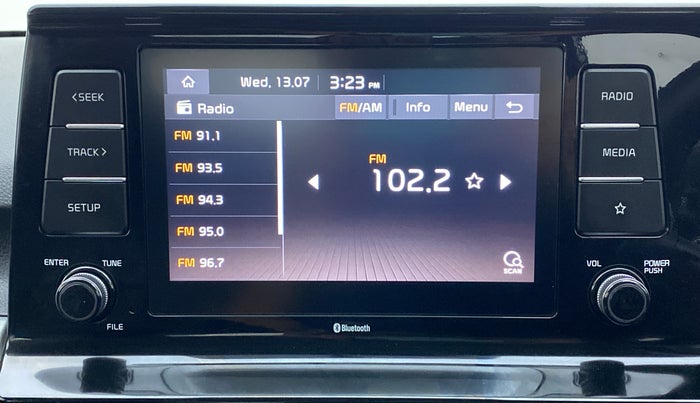 2022 KIA SELTOS HTK 1.5 PETROL, Petrol, Manual, 1,644 km, Infotainment System