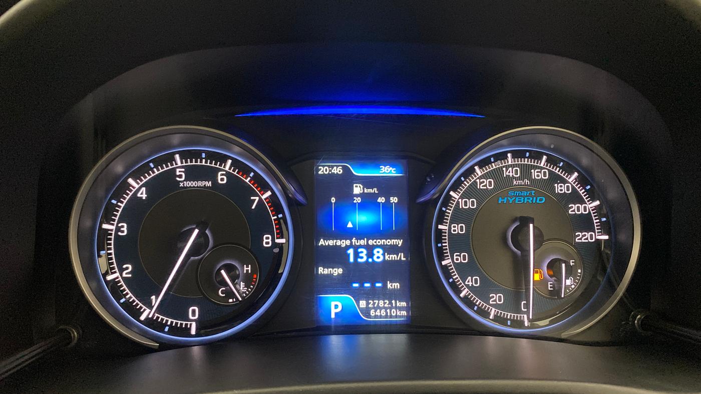 2021 Maruti XL6 ALPHA AT, Petrol, Automatic, 64,608 km, Odometer Image