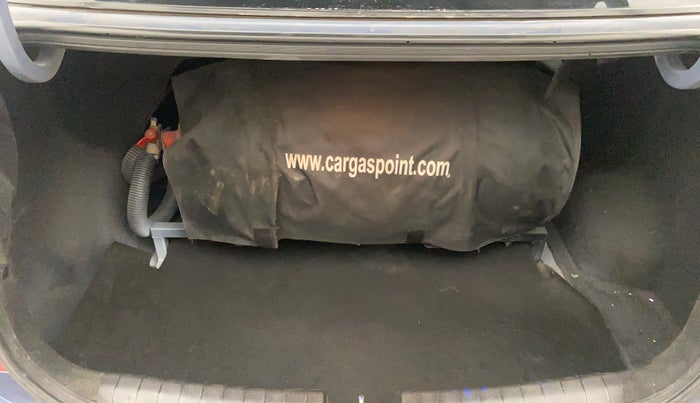 2014 Hyundai Xcent SX AT 1.2 (O), CNG, Automatic, 1,20,410 km, Boot Inside