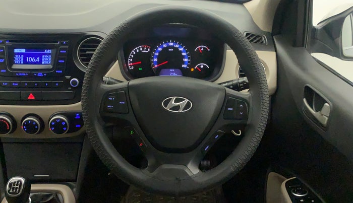 2014 Hyundai Xcent S 1.2, Petrol, Manual, 95,827 km, Steering Wheel Close Up