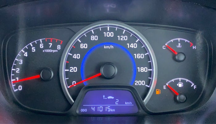2016 Hyundai Grand i10 SPORTZ 1.2 KAPPA VTVT, Petrol, Manual, 41,189 km, Odometer Image