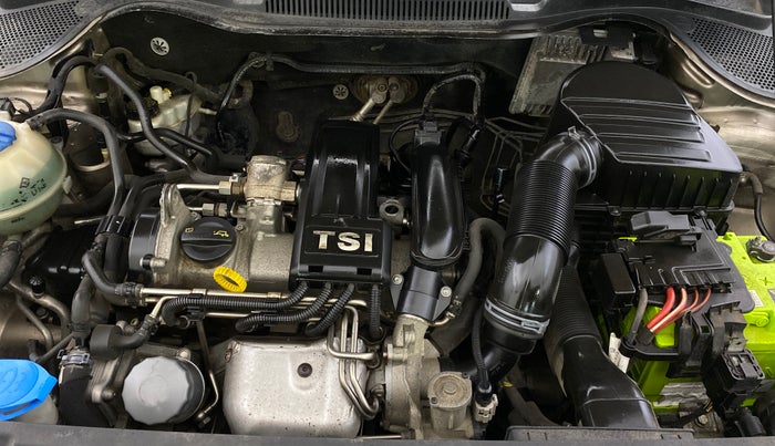 2017 Volkswagen Vento HIGHLINE PETROL AT, Petrol, Automatic, 75,987 km, Engine View