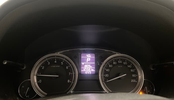 2017 Maruti Ciaz ALPHA  AT 1.4  PETROL, Petrol, Automatic, 1,24,569 km, Odometer Image