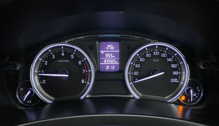 2018 Maruti Ciaz ZETA 1.4 VVT, Petrol, Manual, 84,104 km, Odometer Image