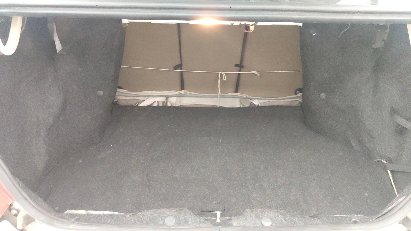 2013 Tata Indigo ECS LX CR4, Diesel, Manual, 42,804 km, Boot Inside