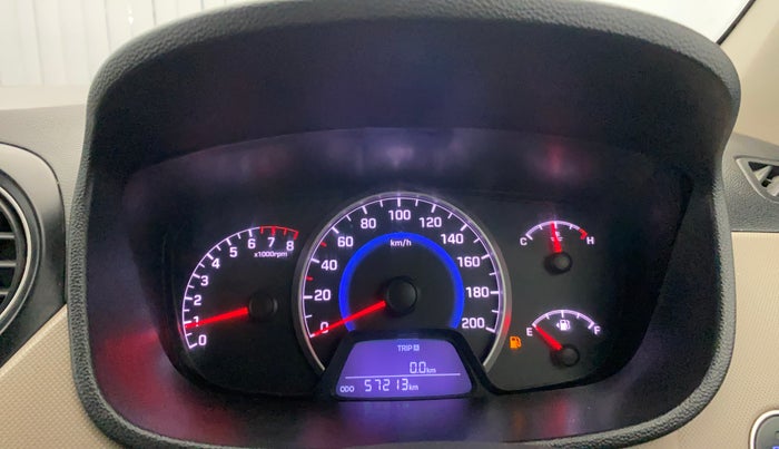 2016 Hyundai Grand i10 ASTA 1.2 KAPPA VTVT, Petrol, Manual, 57,194 km, Odometer Image