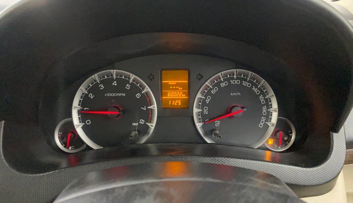 2016 Maruti Swift Dzire VXI, Petrol, Manual, 60,016 km, Odometer Image