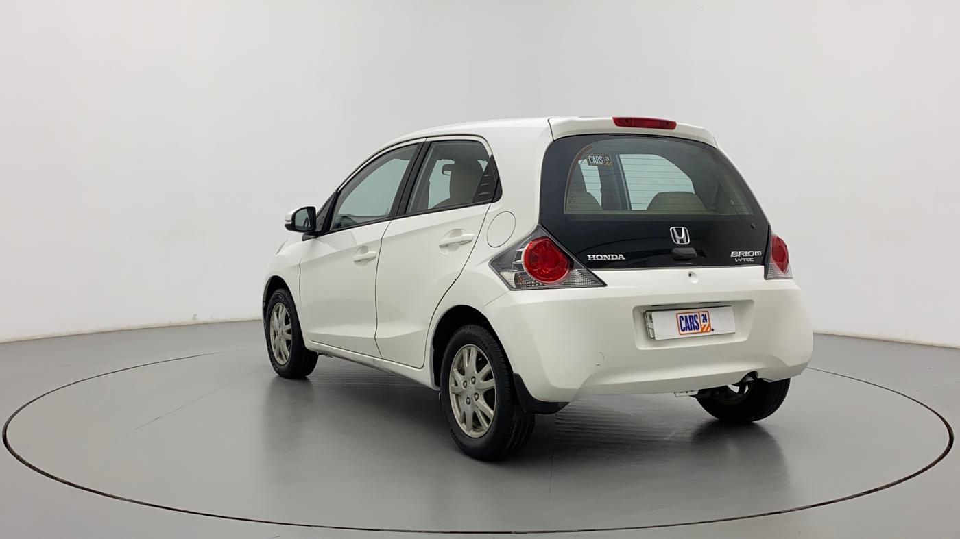 2015 Honda Brio VX AT, Petrol, Automatic, 38,437 km, Left Back Diagonal