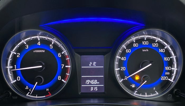 2017 Maruti Baleno DELTA 1.2 K12, Petrol, Manual, 19,538 km, Odometer Image