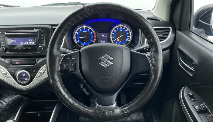 2017 Maruti Baleno DELTA 1.2 K12, Petrol, Manual, 19,538 km, Steering Wheel Close Up