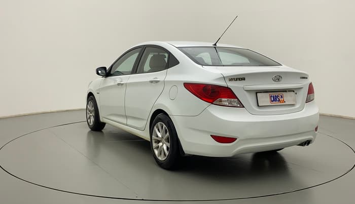 2011 Hyundai Verna FLUIDIC 1.4 VTVT, CNG, Manual, 37,023 km, Left Back Diagonal