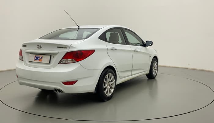 2011 Hyundai Verna FLUIDIC 1.4 VTVT, CNG, Manual, 37,023 km, Right Back Diagonal