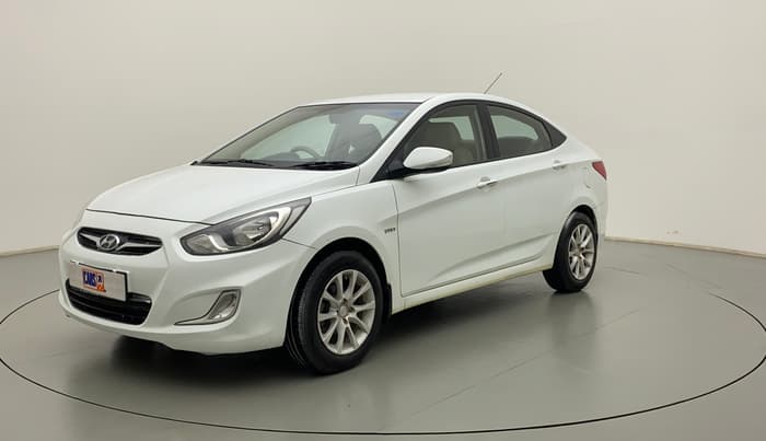 2011 Hyundai Verna FLUIDIC 1.4 VTVT, CNG, Manual, 37,023 km, Left Front Diagonal