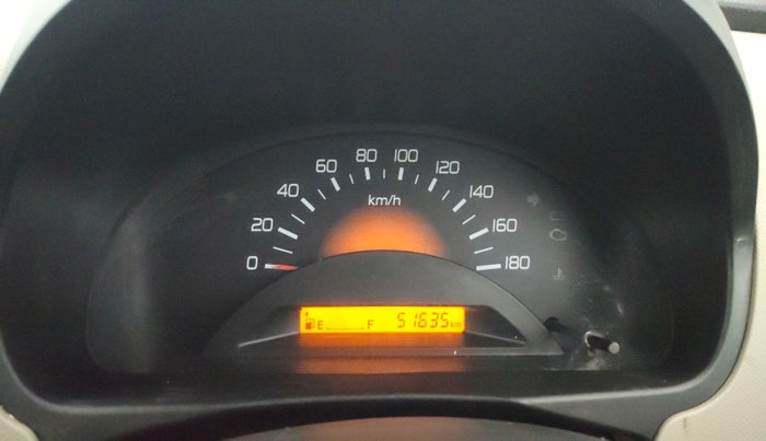 2014 Maruti Wagon R 1.0 LXI, Petrol, Manual, 51,625 km, Odometer Image