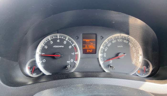 2014 Maruti Swift VXI, Petrol, Manual, 51,772 km, Odometer Image