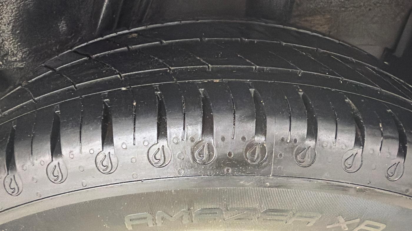 2021 Honda City 1.5L I-VTEC V MT 5TH GEN, Petrol, Manual, 40,771 km, Left Rear Tyre Tread