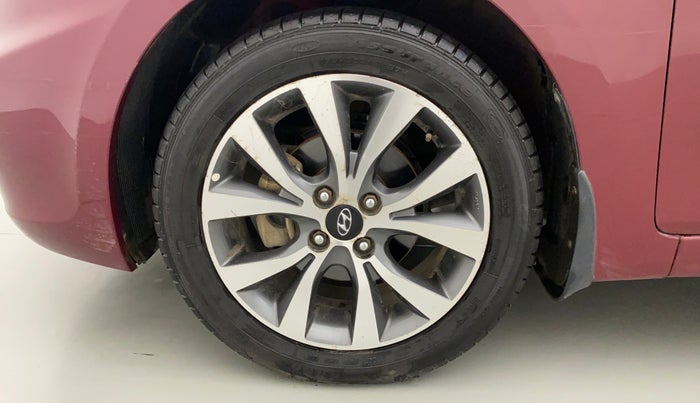 2013 Hyundai Verna FLUIDIC 1.6 CRDI SX, Diesel, Manual, 63,330 km, Left Front Wheel
