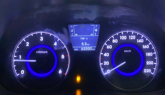 2013 Hyundai Verna FLUIDIC 1.6 CRDI SX, Diesel, Manual, 63,330 km, Odometer Image