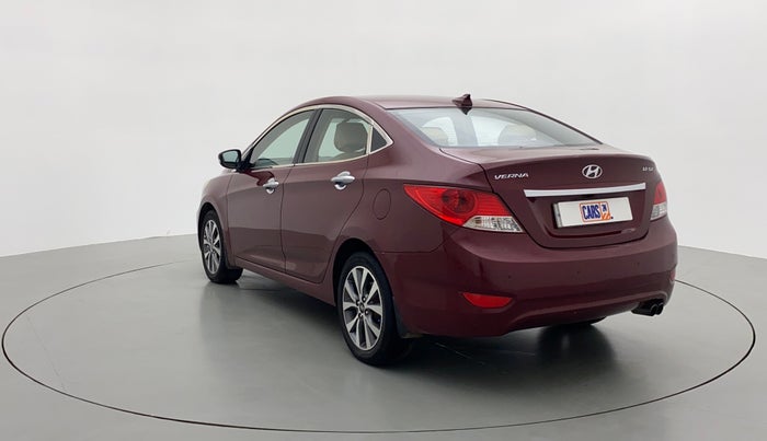 2013 Hyundai Verna FLUIDIC 1.6 CRDI SX, Diesel, Manual, 63,330 km, Left Back Diagonal