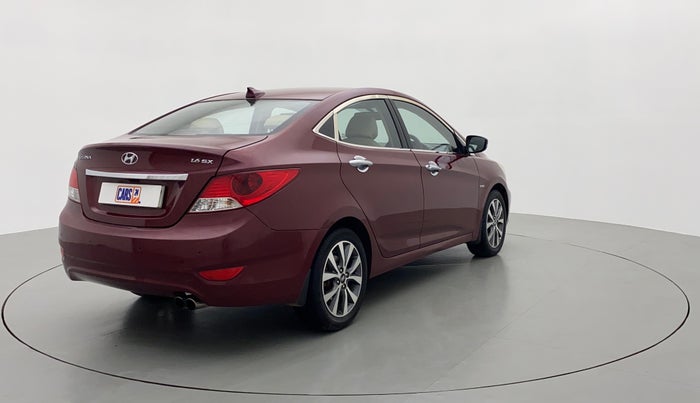 2013 Hyundai Verna FLUIDIC 1.6 CRDI SX, Diesel, Manual, 63,330 km, Right Back Diagonal