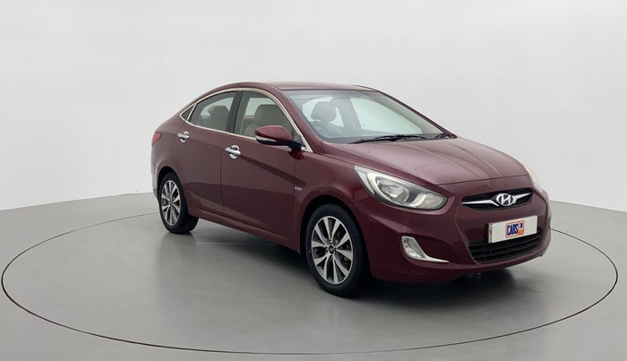 2013 Hyundai Verna FLUIDIC 1.6 CRDI SX, Diesel, Manual, 63,330 km, Right Front Diagonal