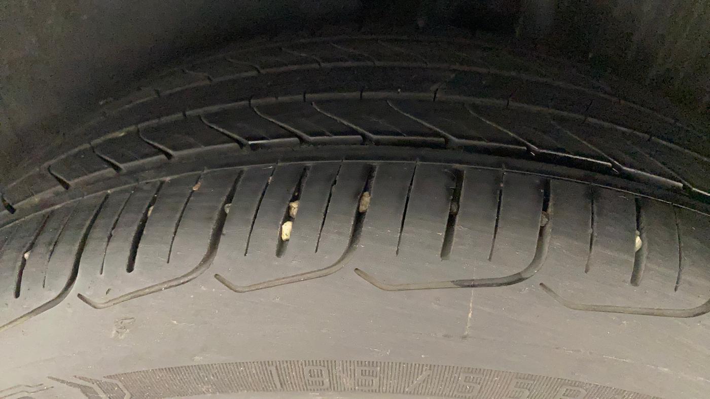 2019 Volkswagen Ameo HIGHLINE PLUS 1.5L AT 16 ALLOY, Diesel, Automatic, 59,802 km, Left Rear Tyre Tread