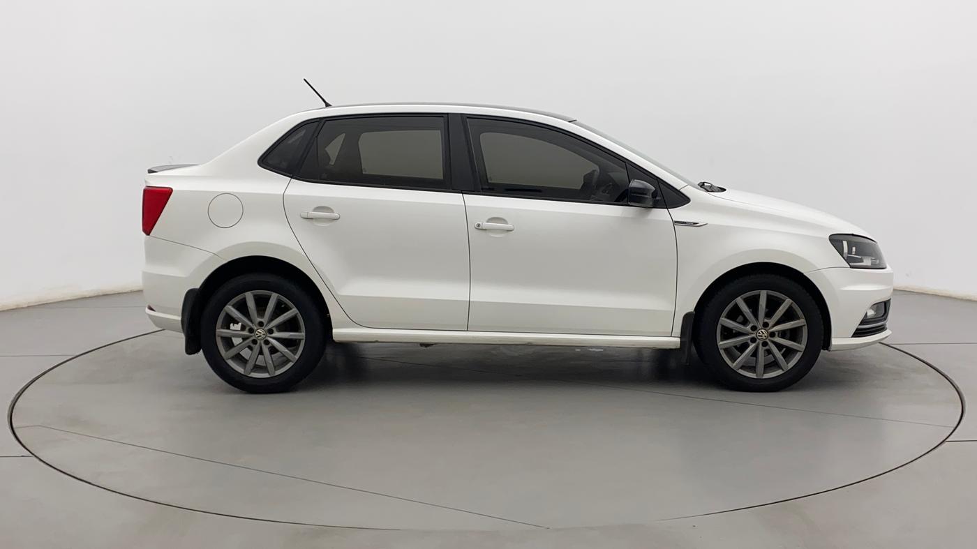 2019 Volkswagen Ameo HIGHLINE PLUS 1.5L AT 16 ALLOY, Diesel, Automatic, 59,802 km, Right Side View