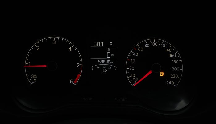 2019 Volkswagen Ameo HIGHLINE PLUS 1.5L AT 16 ALLOY, Diesel, Automatic, 59,802 km, Odometer Image