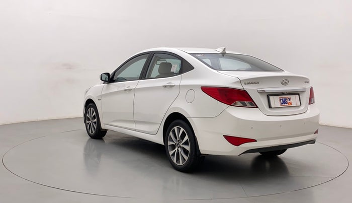 2016 Hyundai Verna 1.6 VTVT SX AT, Petrol, Automatic, 26,786 km, Left Back Diagonal