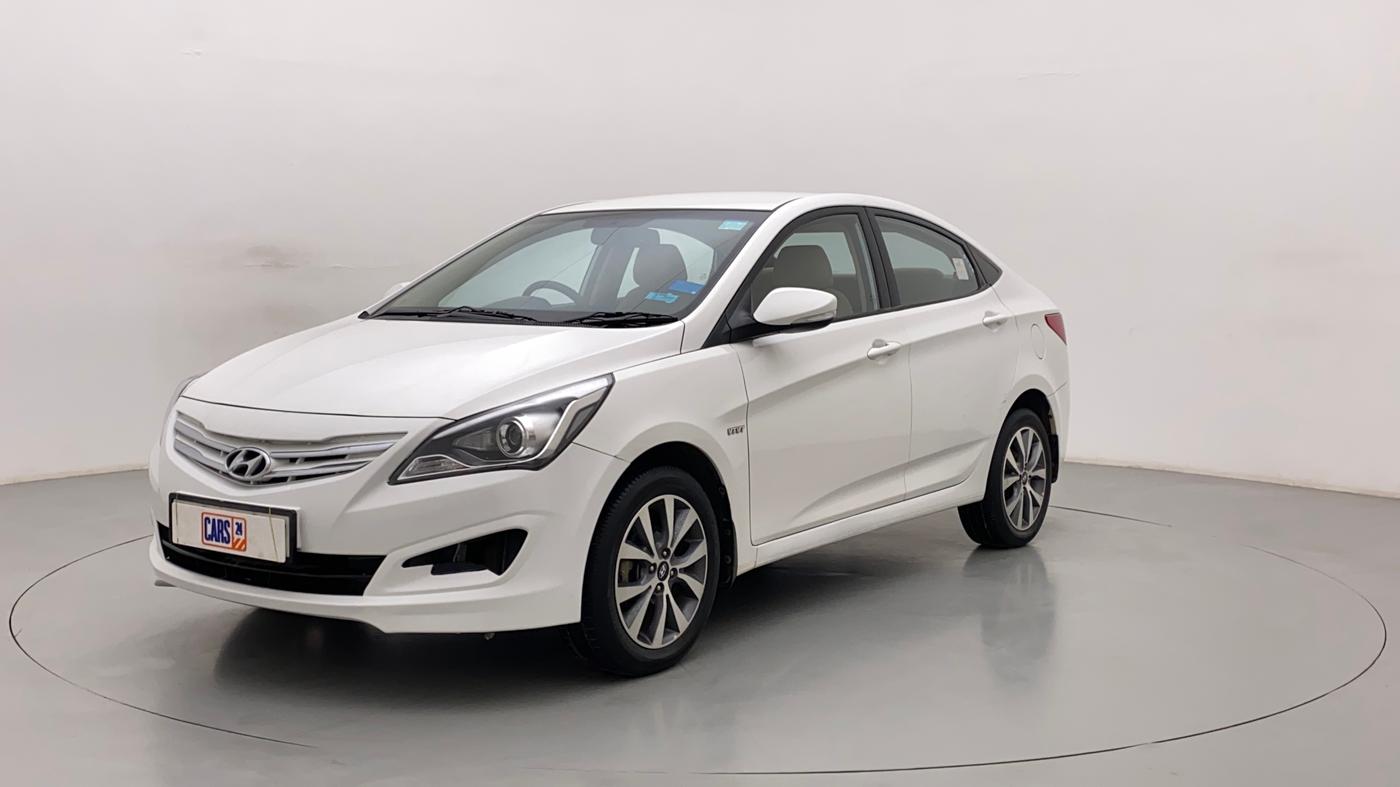 2016 Hyundai Verna 1.6 VTVT SX AT, Petrol, Automatic, 26,786 km, Left Front Diagonal