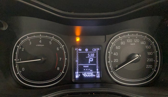 2020 Maruti Vitara Brezza VXI AT SHVS, Petrol, Automatic, 46,006 km, Odometer Image