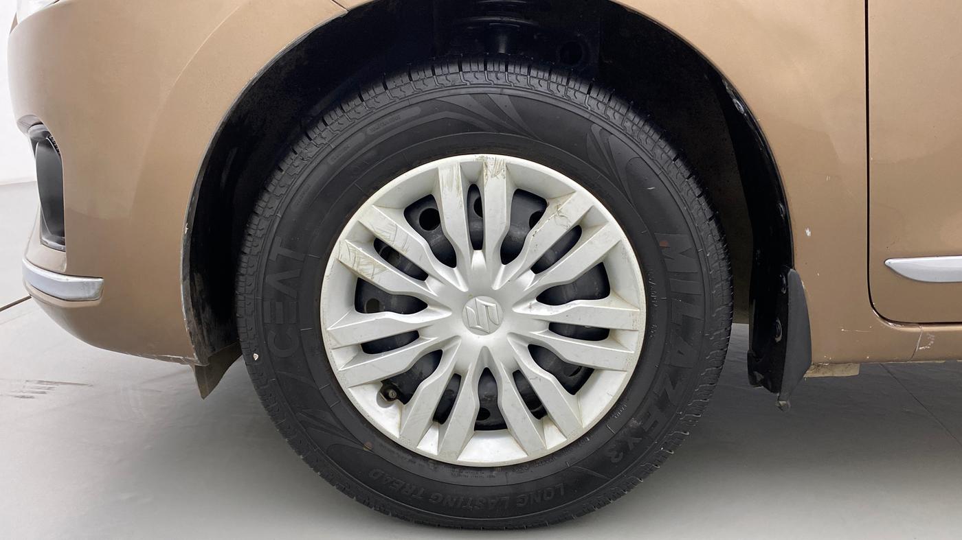 2017 Maruti Dzire VXI AMT, Petrol, Automatic, 64,368 km, Left Front Wheel