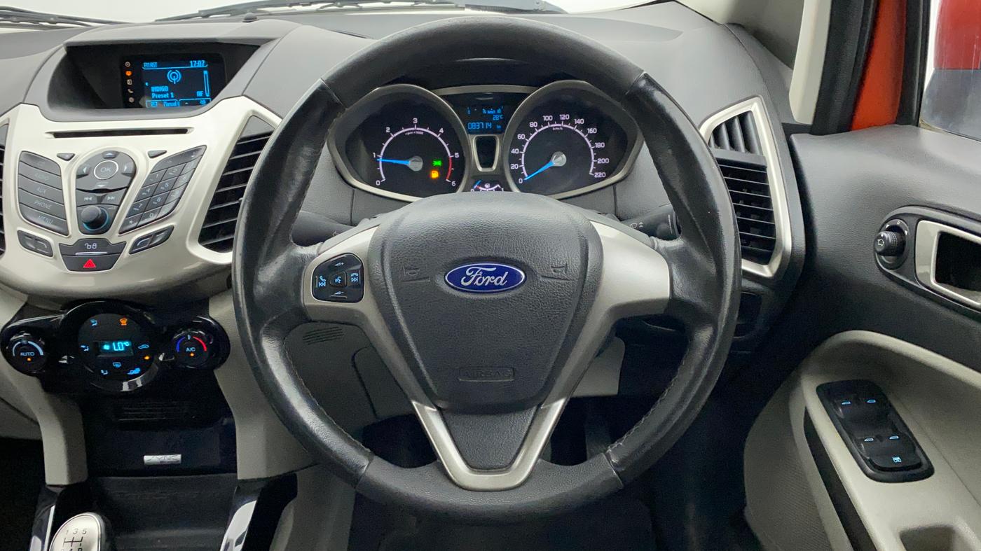 2014 Ford Ecosport TITANIUM 1.5L DIESEL, Diesel, Manual, 83,714 km, Steering Wheel Close Up