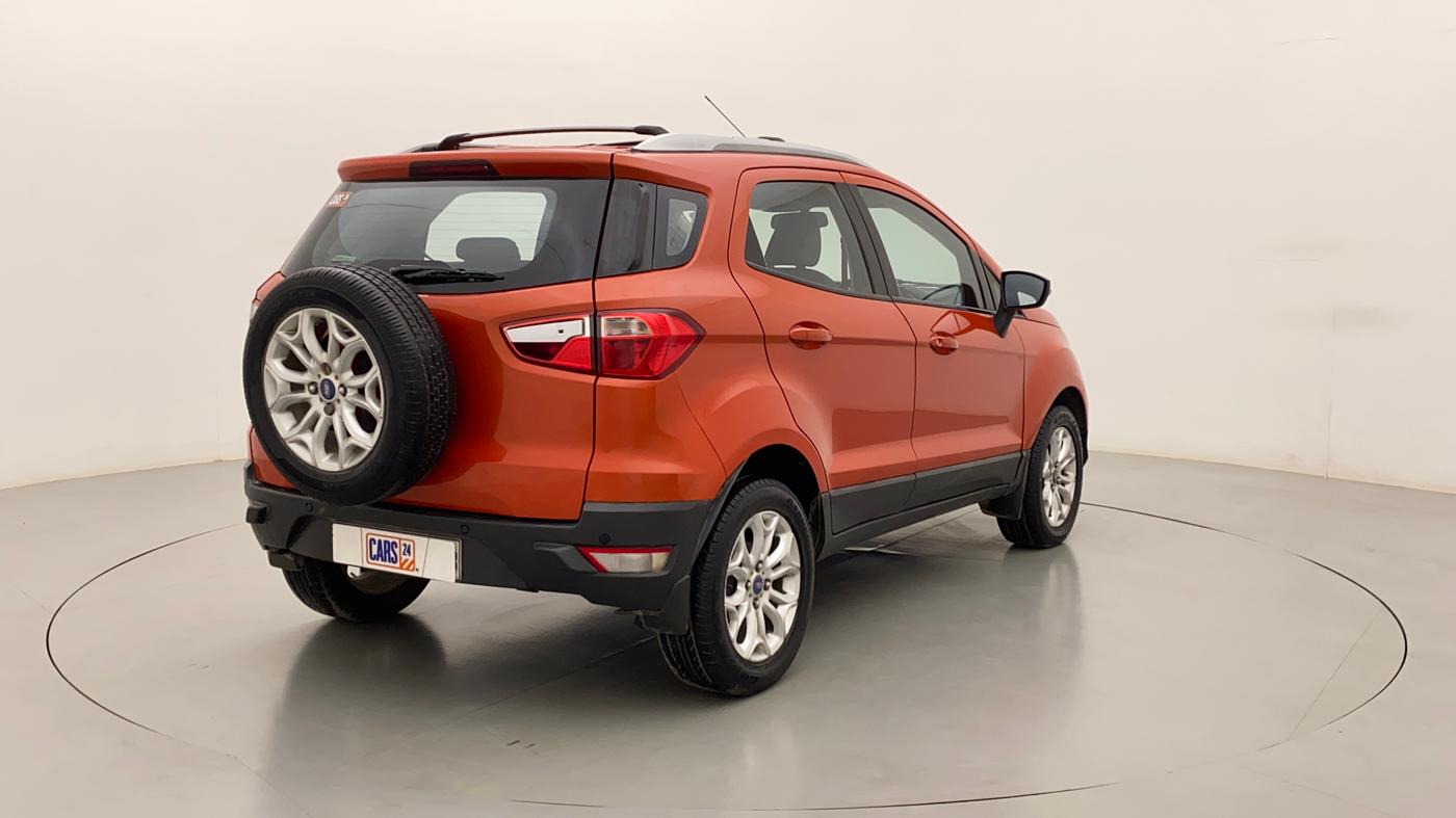 2014 Ford Ecosport TITANIUM 1.5L DIESEL, Diesel, Manual, 83,714 km, Right Back Diagonal