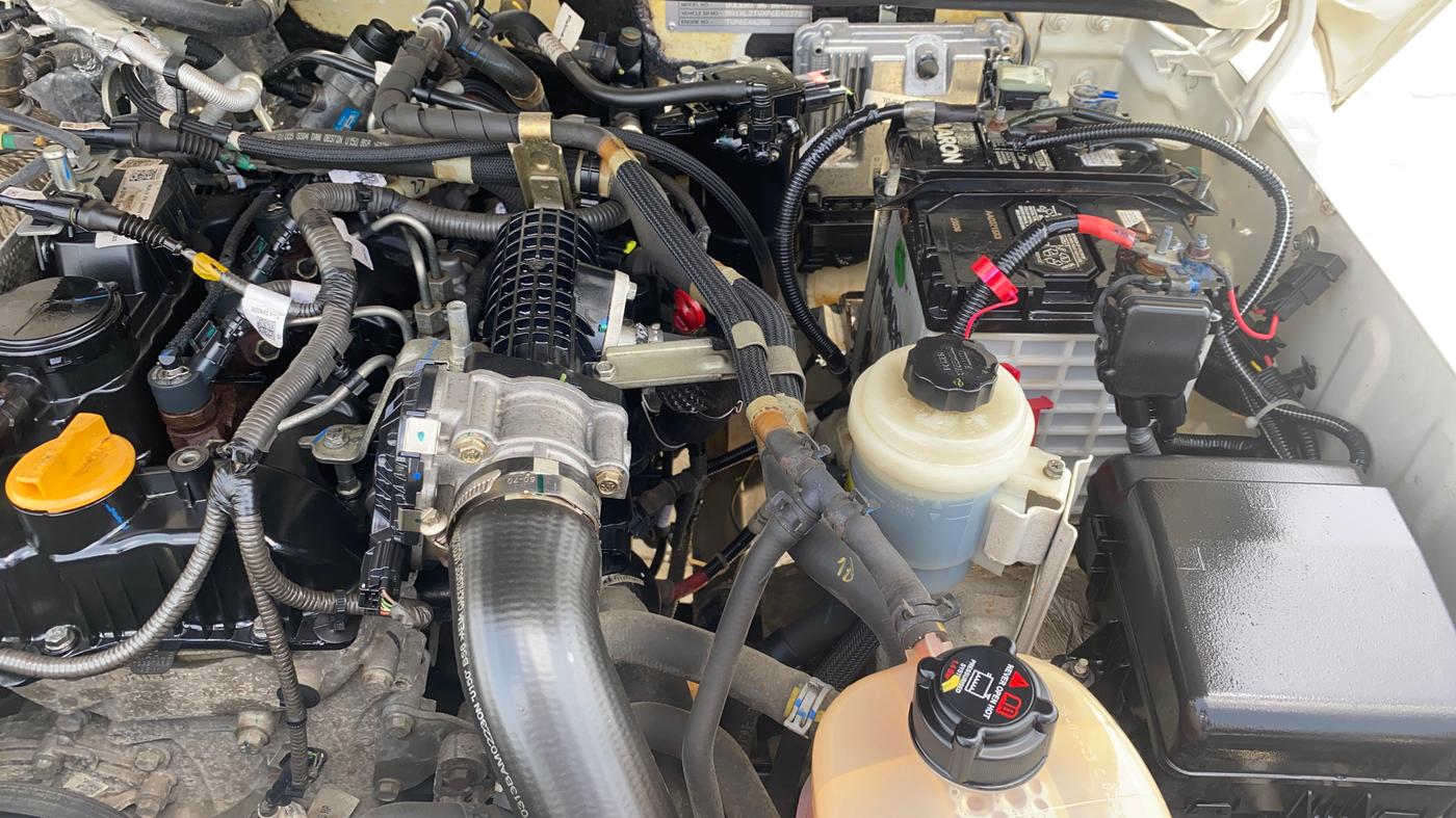 2023 Mahindra Bolero B6, Diesel, Manual, 35,428 km, Engine View - Left