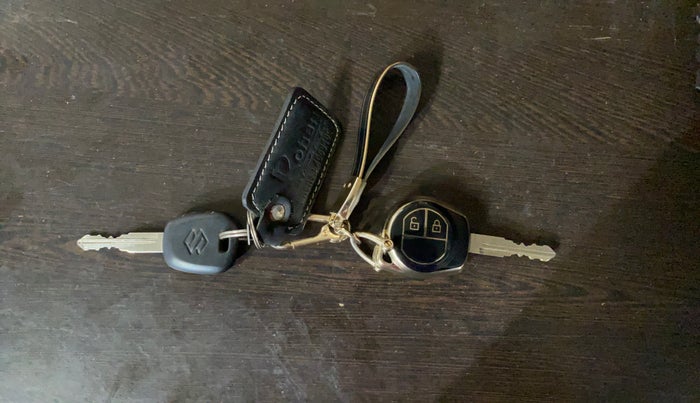 2020 Maruti S PRESSO VXI+, Petrol, Manual, 74,162 km, Key Close Up