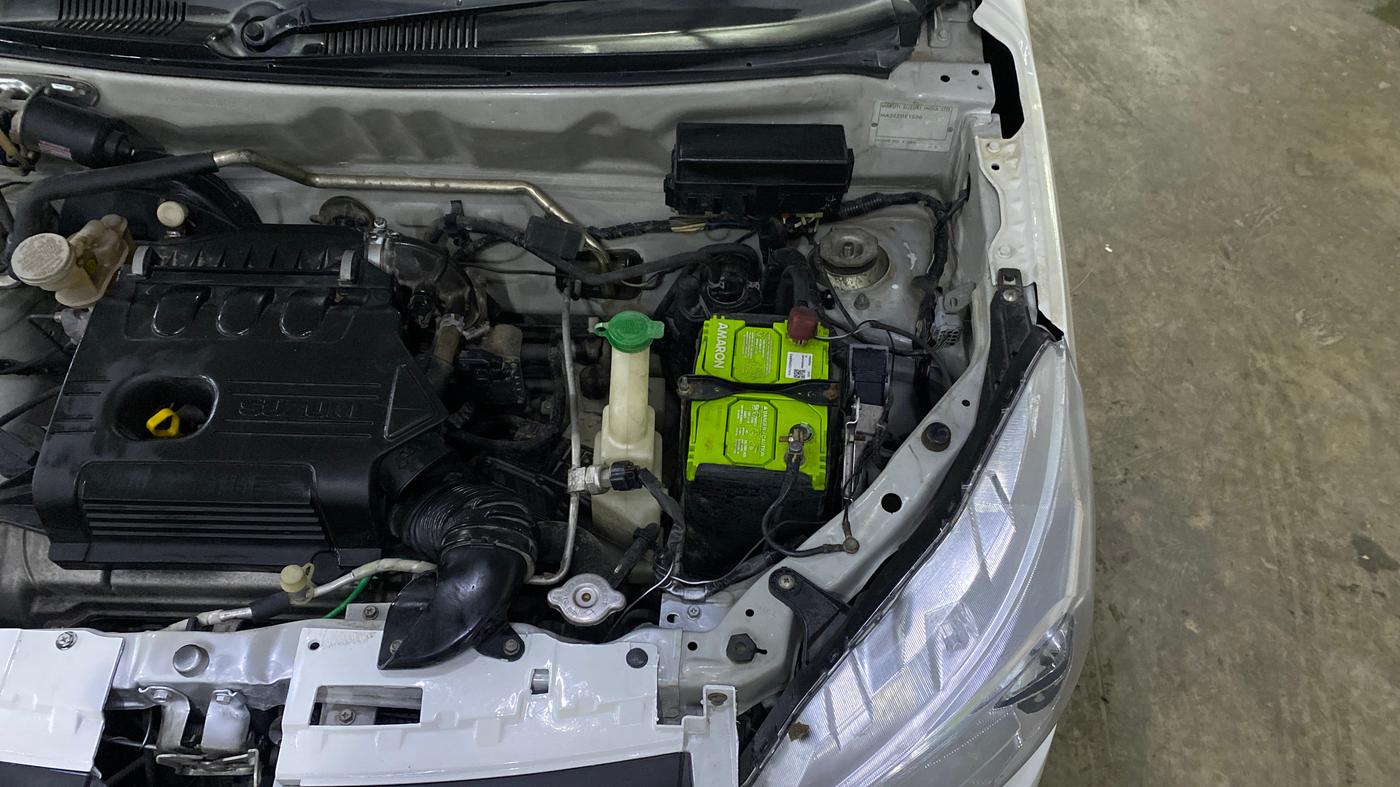 2017 Maruti Alto K10 VXI AMT, Petrol, Automatic, 58,705 km, Engine View - Left