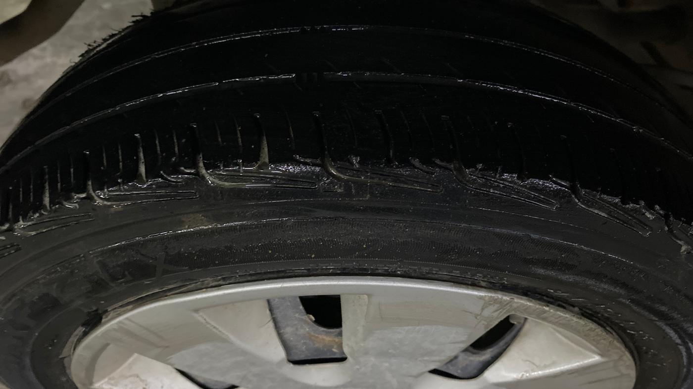 2017 Maruti Alto K10 VXI AMT, Petrol, Automatic, 58,705 km, Right Rear Tyre Tread