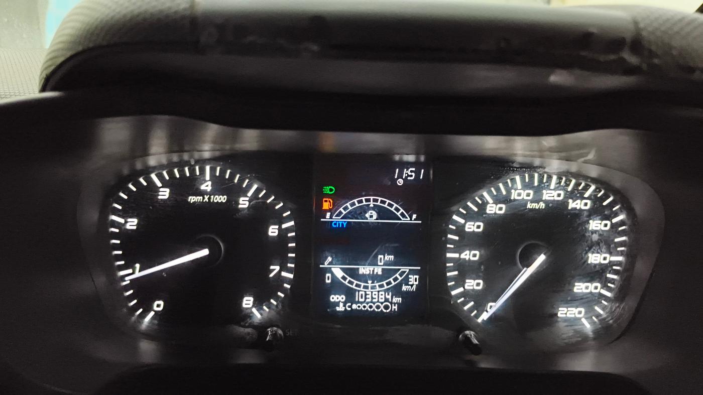 2022 Tata ALTROZ XZ PETROL, Petrol, Manual, 1,03,938 km, Odometer Image