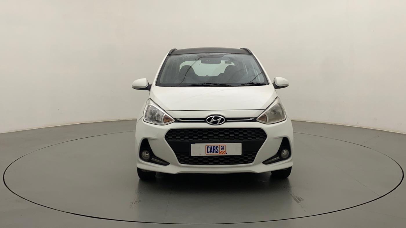 2018 Hyundai Grand i10 SPORTZ (O) AT 1.2 KAPPA VTVT, Petrol, Automatic, 65,001 km, Front