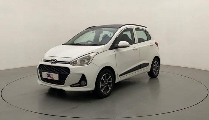2018 Hyundai Grand i10 SPORTZ (O) AT 1.2 KAPPA VTVT, Petrol, Automatic, 65,001 km, Left Front Diagonal