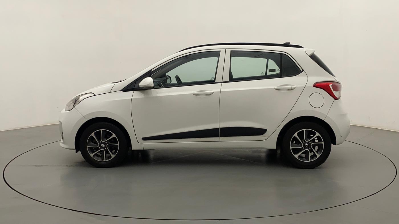 2018 Hyundai Grand i10 SPORTZ (O) AT 1.2 KAPPA VTVT, Petrol, Automatic, 65,001 km, Left Side