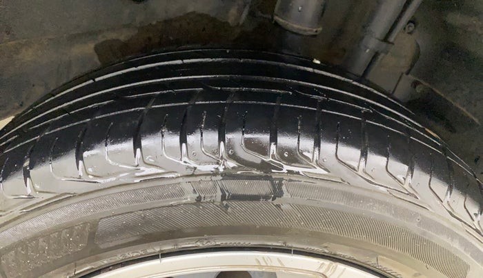 2022 Tata NEXON XMA SUNROOF PETROL, Petrol, Automatic, 50,596 km, Left Rear Tyre Tread