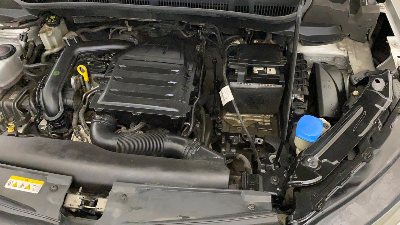 2021 Skoda KUSHAQ STYLE 1.0L TSI AT, Petrol, Automatic, 95,616 km, Engine View - Left