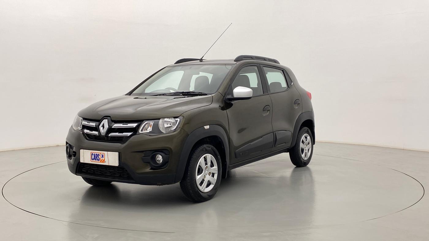2019 Renault Kwid 1.0 RXT Opt, Petrol, Manual, 19,318 km, Left Front Diagonal