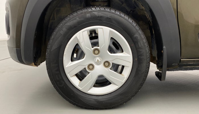 2019 Renault Kwid 1.0 RXT Opt, Petrol, Manual, 19,318 km, Left Front Wheel
