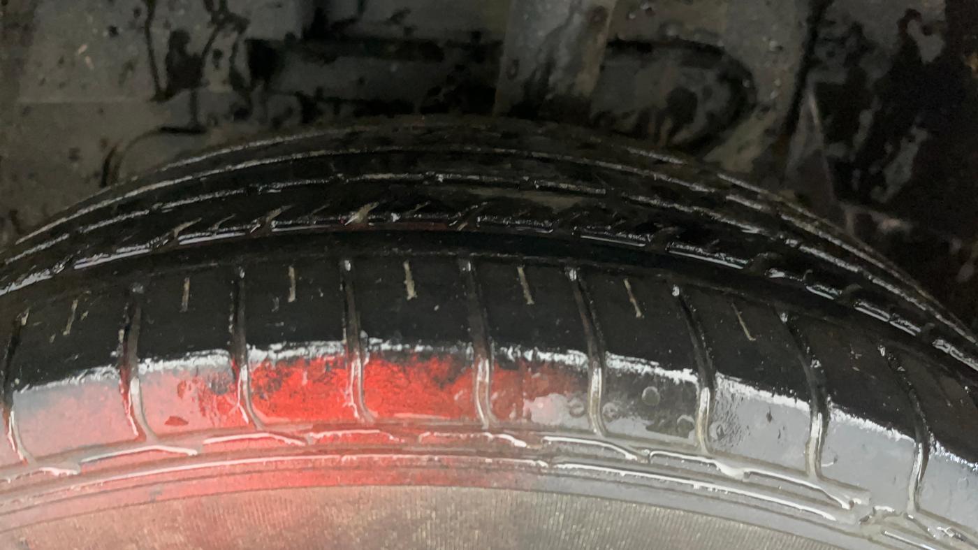 2019 Tata NEXON XM PETROL, CNG, Manual, 59,739 km, Left Front Tyre Tread